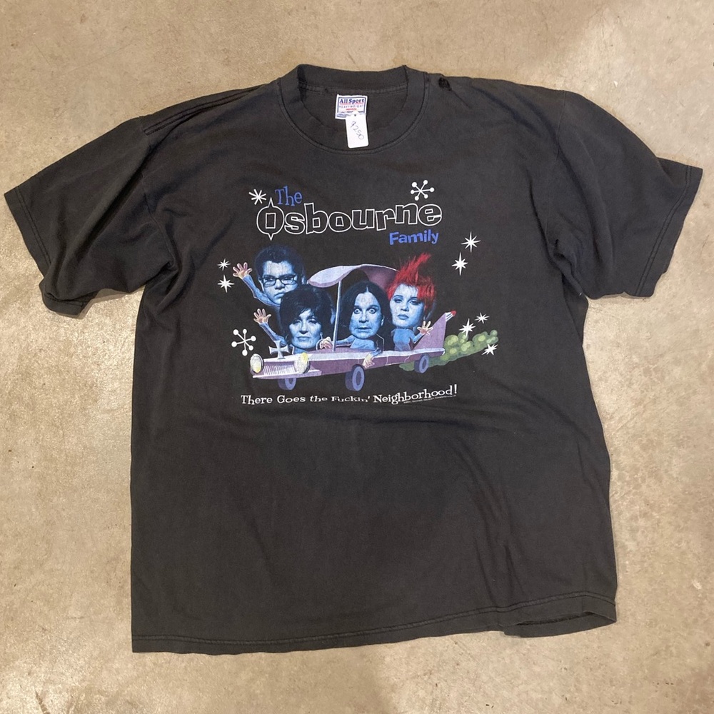 Vintage Osbourne Family unedited super rare tee! Ozzy tee
